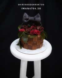 سفارش کیک لواشکی سبد لواشکی