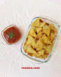 سلام سلام روزتون بخیر گلای پاپیون امیدوارم حالتون خوب باشه ، اول روز پاییزی با چیپس های خونگی سالم و خوشمزه