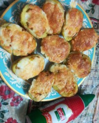سیبزمینی شکم پر