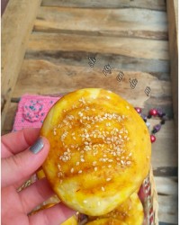 نون خانگی با خمیر جادویی بدون فر در تابه وکیکـ پز