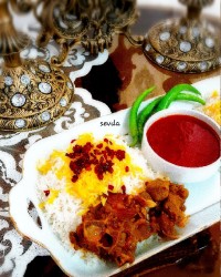 چلو گردن گوسفندی