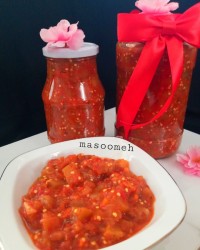 ترشی بندری بادمجان