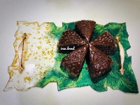 کیک نارگیلی شکلاتی