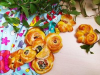 نون پنیر و سبزی برای صبحانه