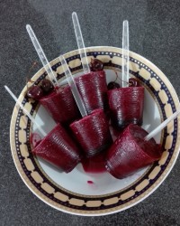 بستنی یخی گیلاس