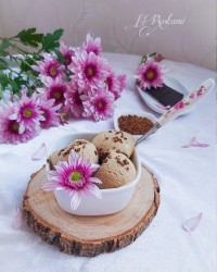 بستنی وانیلی بدون ثعلب