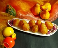 مربای گلابی درسته