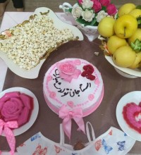 کیک تولد خونگی
