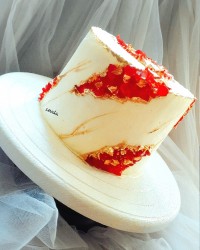 کیک هشتمین سالگرد عقدمون به مورخ 6مهر ماه عاشق کیکم هستم خیلی خوشگله