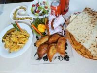 پیراشکی مرغ و قارچ