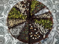 کیک خیس شکلاتی خوشمزه