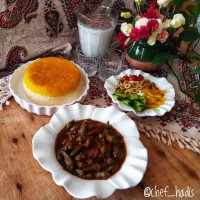 خورشت بامیه