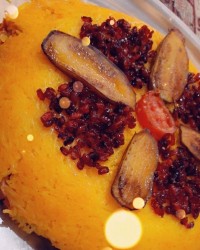 ته چین گوشت چرخ کرده و بادمجان