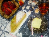 کیک هلو
