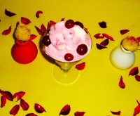 بستنی سنتی وانیلی