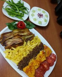 ناهاردونفره ی من وعشق جان❤