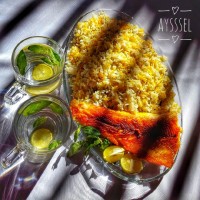 شوید پلو با ماهی