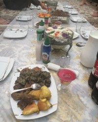 تدارکات من واسه مهمونی شام