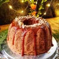 کیک هویج گردو بدون فر