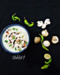 سوپ جو با شیر