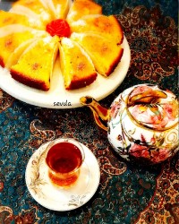 کیک شربتی بادستور پاپیون جون