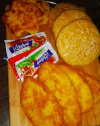 کتلت شیرازی با نان خانگی