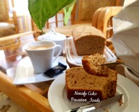 کیک نسکافه ای ساده