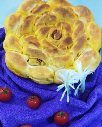پیراشکی گوشت با خمیر جادویی