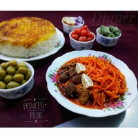 خورشت هویج با گوشت