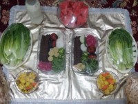 کباب کوبیده،ترشی خانگی