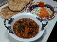 خوراک سبزیجات مدیترانه ای
