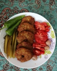 کتلت لوبیا سفید