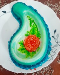 نقاشی رو ژله