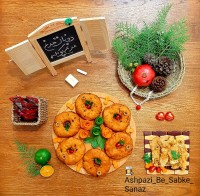 دونات مرغ مرغ پولکی