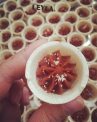 حلوا سه آرد با شیره خرما