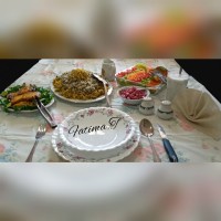 سبزی پلو و ماهی