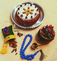 کیک شربتی (باقلوایی)