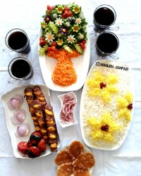 کباب کوبیده نگینی تولدم