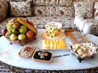 کیک اسفنجی تولدم