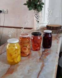 فراورده هایی که برا زمستان آماده کردیم مثل مورچه