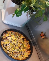 سیبزمینی پنیری مخصوص سرآشپز آقای خونه?