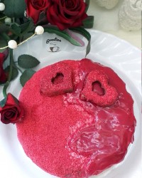 مینی کیک ساده سالگرد عقد