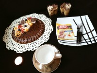 کیک شکلاتی کاراملی