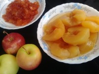 کمپوت سیب و مربا سیب