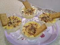 کاسترد خوشمزه