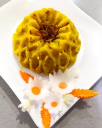 دو پیازه سیب زمینی تنوری