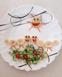 بشقاب میوه کودک