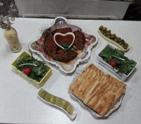 بادمجان شکم پر مازندرانی