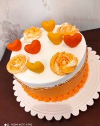 کیک سفارشی پاییزی