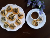 کوکی پنیری شکلاتی